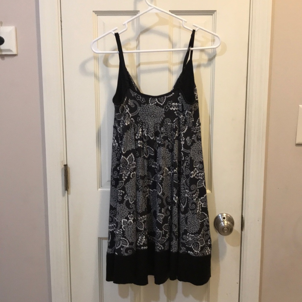 Patterned Express Strapless Dress - image 4